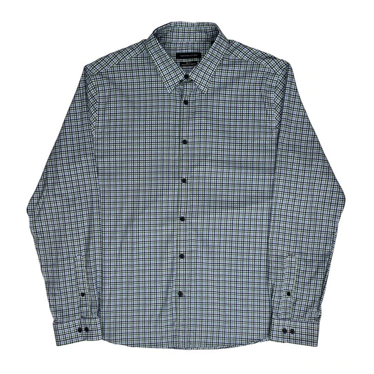 Tommy Hilfiger Checked Patterned Shirt - XL White Cotton