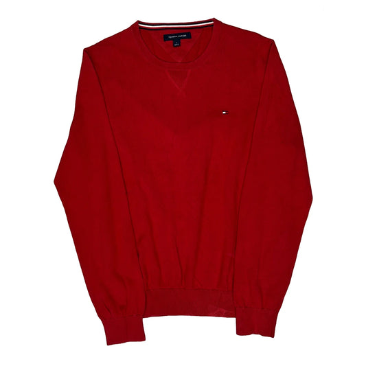 Tommy Hilfiger Jumper - Medium Red Cotton