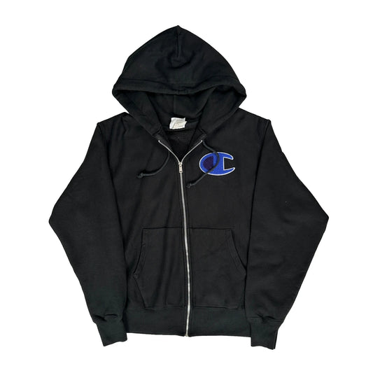 Reverse Weave Champion Hoodie - Medium Black Cotton