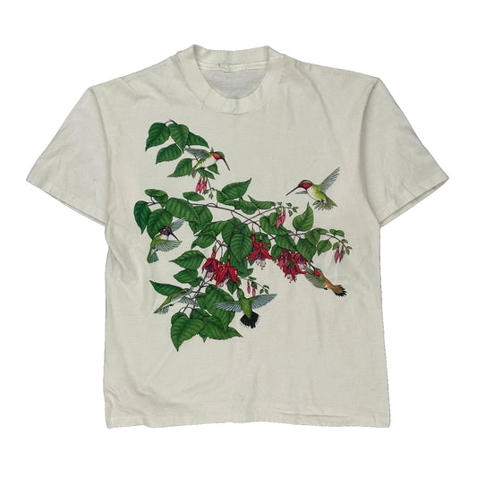 Unbranded Single Stitch T-Shirt - Large Green Cotton