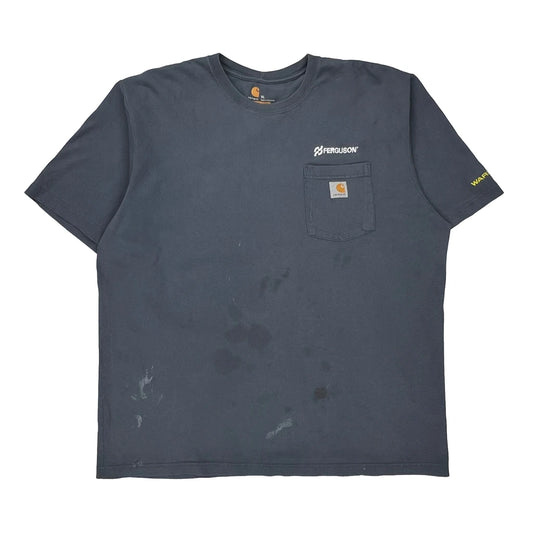 Ferguson Logo Carhartt T-Shirt - XL Blue Cotton