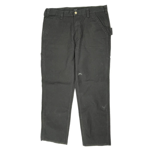 Unbranded Carpenter Trousers - 38W 29L Black Cotton