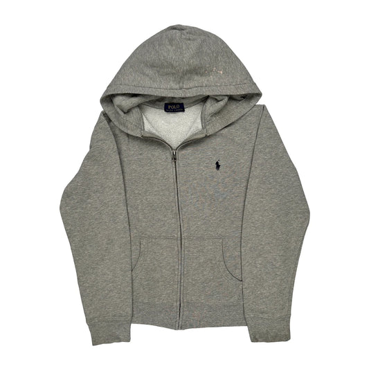 Age 12-14 Polo By Ralph Lauren Hoodie - Large Grey Cotton Blend