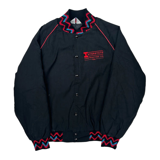 Interstate Contracting Co. West Ark Bomber Jacket - 2XL Red Polyester