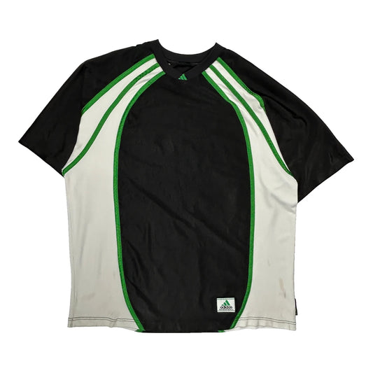Adidas Football Shirt - XL Green Polyester