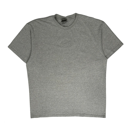 Nike T-Shirt - XL Grey Cotton Blend
