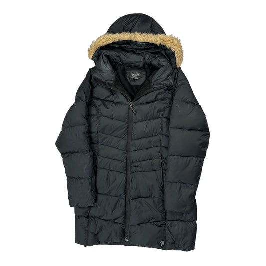 Vintage Mountain Hard Wear Puffer - Large Black Polyester