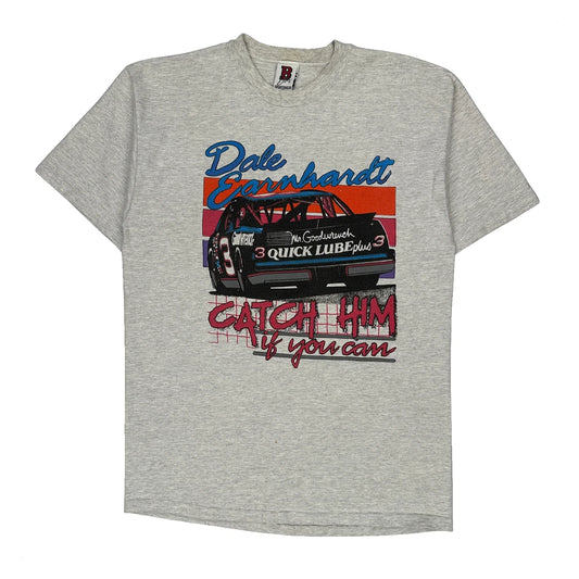 Dale Earnhardt Chase Authentics Nascar T-Shirt - XL Grey Cotton