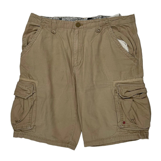 Eddie Bauer Cargo Cargo Shorts - 38W 10L Beige Cotton