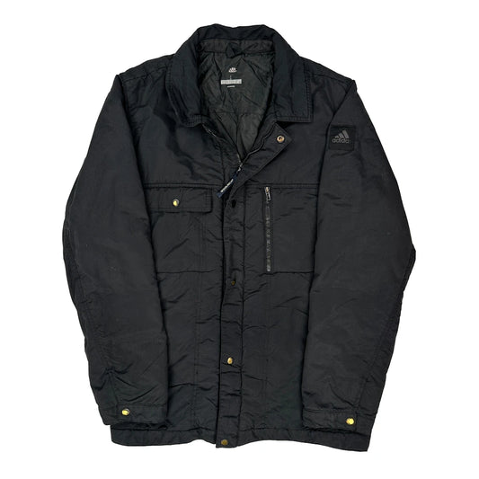 Adidas Jacket - Large Black Polyester