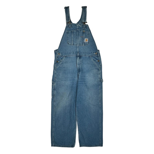 Carhartt Dungarees - 38″ Waist Blue Cotton