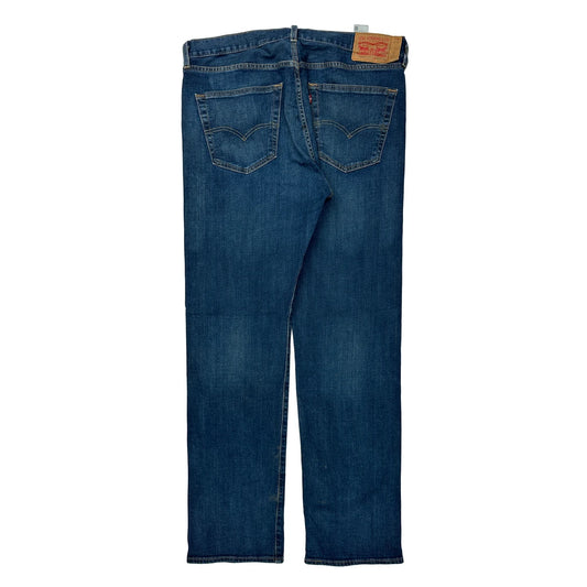 501 Levis Jeans - 36W 31L Blue Cotton