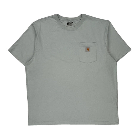 Carhartt T-Shirt - XL Grey Cotton