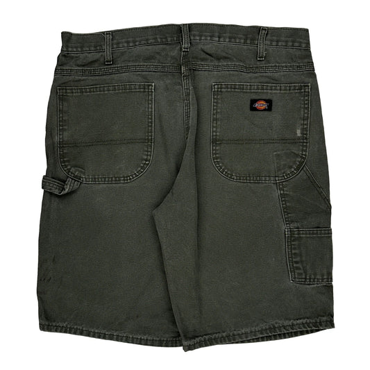 Dickies Carpenter Shorts - 36W 11L Grey Cotton