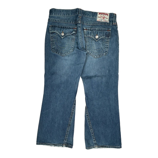 True Religion Boot Cut Jeans - 38W 29L Blue Denim