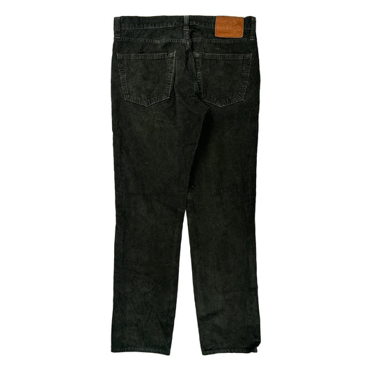Levis Cord Trousers - 32″ Waist Black Corduroy