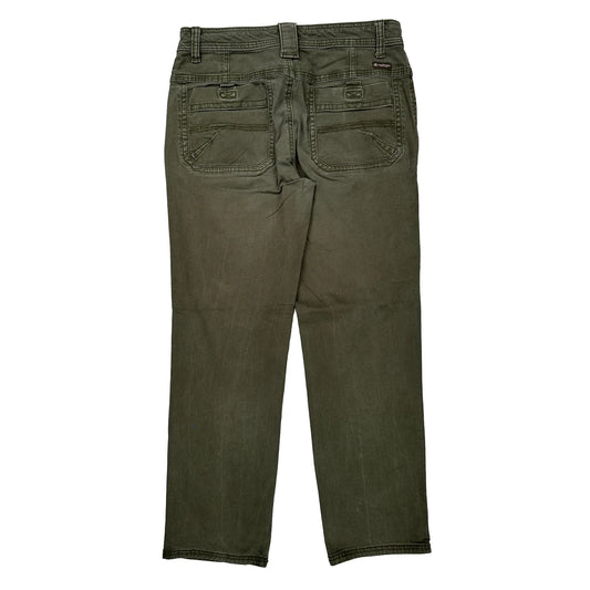 Legendary Outfitters Trousers - 32W 31L Green Cotton