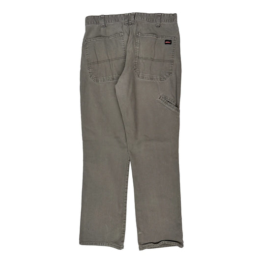 Dickies Carpenter Trousers - 32W 31L Grey Cotton