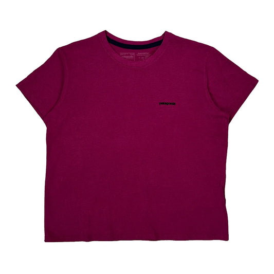 Patagonia Graphic T-Shirt - XL Purple Cotton
