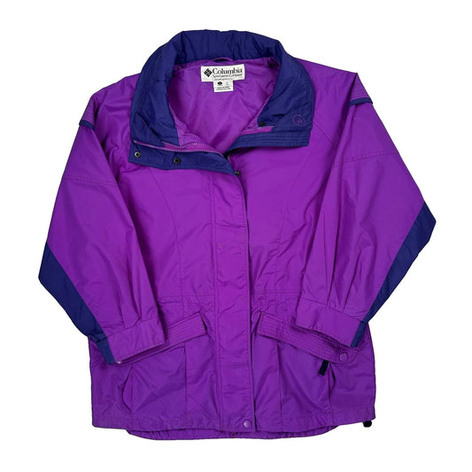 Columbia Jacket - Large Purple Nylon