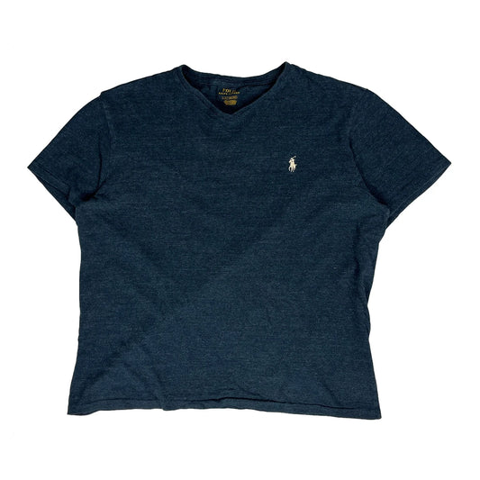 Polo By Ralph Lauren T-Shirt - Large Blue Cotton