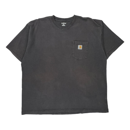 Carhartt T-Shirt - XL Grey Cotton
