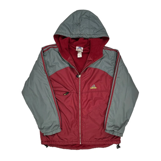 Adidas Graphic Jacket - Medium Grey Polyester