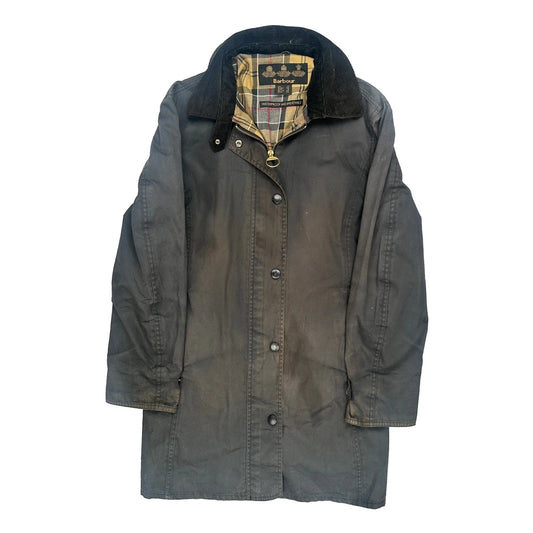 Barbour Wax Jacket - Medium Black Cotton