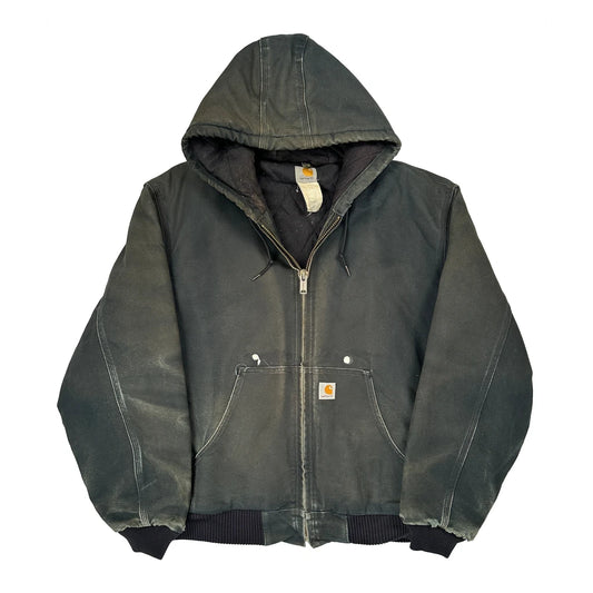 Vintage Carhartt Jacket - XL Black Cotton