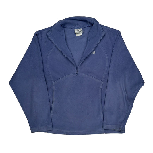 New Balance Fleece - Large Blue Polyester