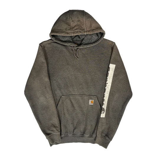 Carhartt Hoodie - Small Grey Cotton