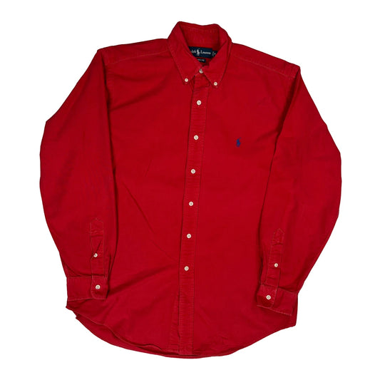 Ralph Lauren Shirt - Medium Red Cotton