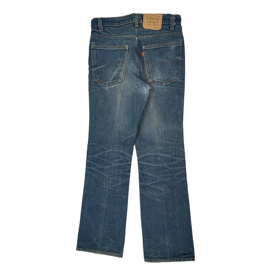 Levis Boot Cut Jeans - 30W UK 10 Blue Denim