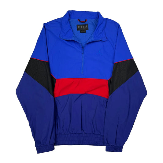 Vintage Jordan Windbreaker - Small Blue Polyester