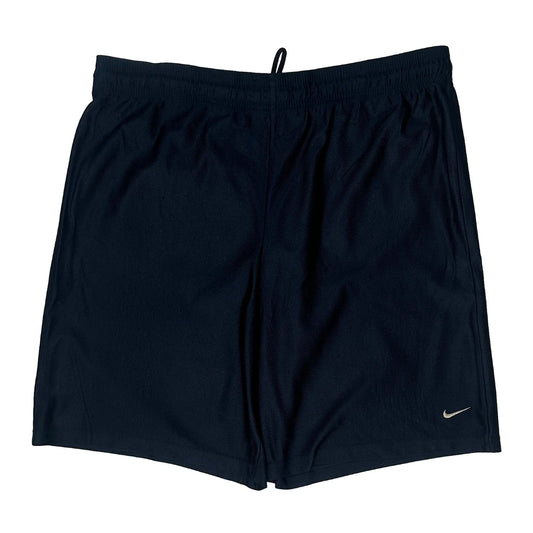 Nike Sport Shorts - Large Navy Polyester