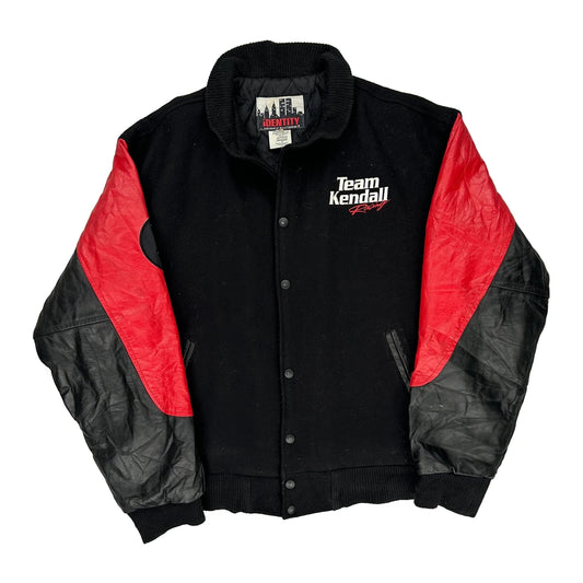 Team Kendall Racing Identity Graphic Varsity Jacket - XL Black Polyester