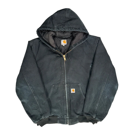Made In USA Carhartt Jacket - Medium Black Cotton
