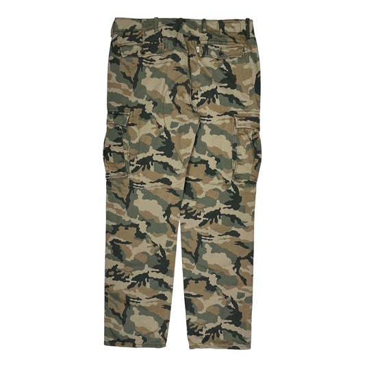 Levis Cargo Trousers - 37W 29L Camo Cotton