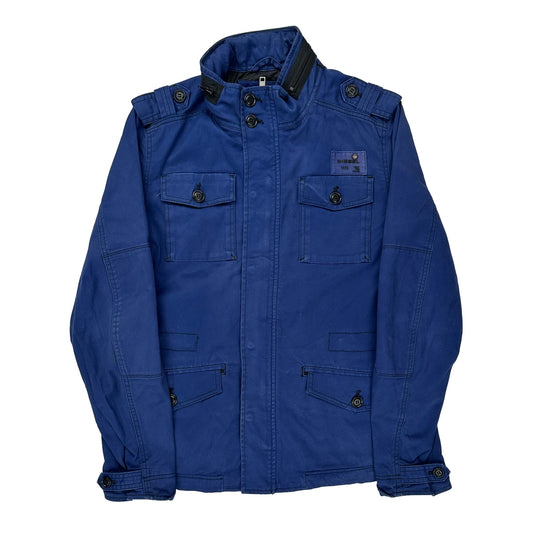 Diesel Jacket - Large Blue Cotton