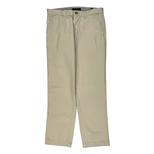 Tommy Hilfiger Chinos - 33W 32L Beige Cotton