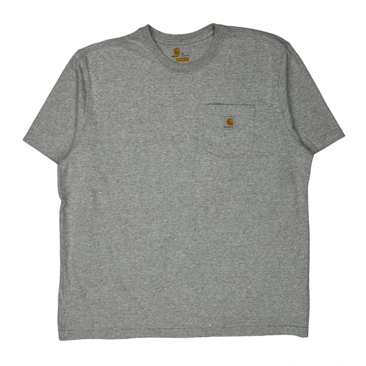 Carhartt T-Shirt - XL Grey Cotton