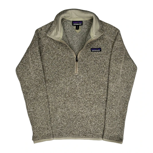 Patagonia Fleece - XS Beige Polyester