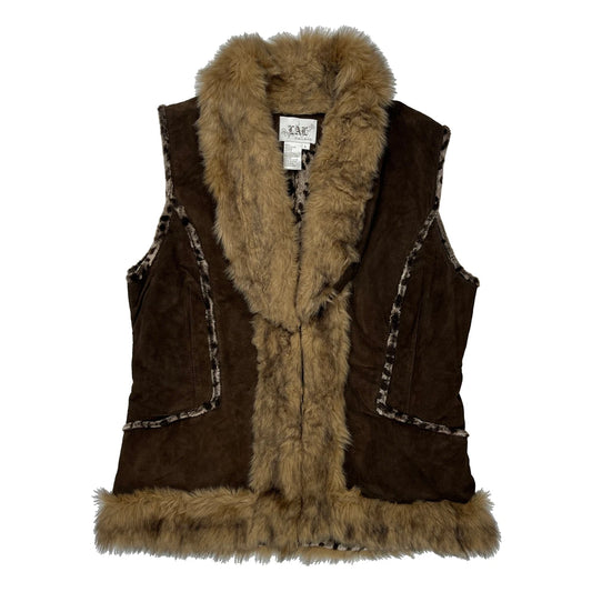 Lal Afghan Coat - Large Brown Faux Fur