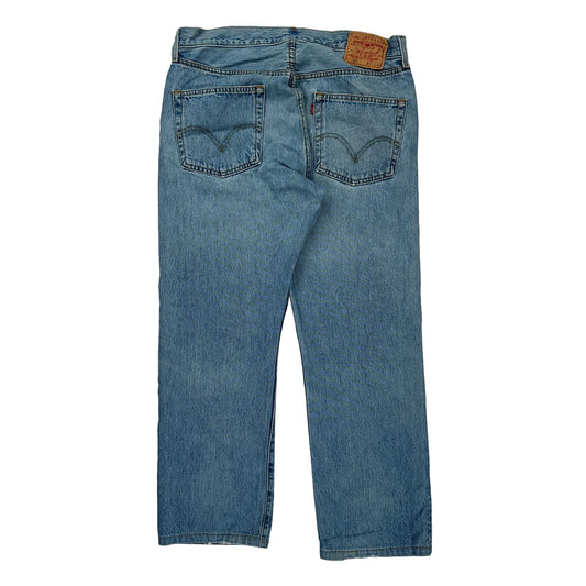 Levis Jeans - 35W 32L Blue Cotton