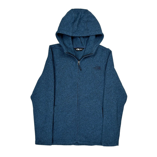 The North Face Hoodie - Large Blue Polyester