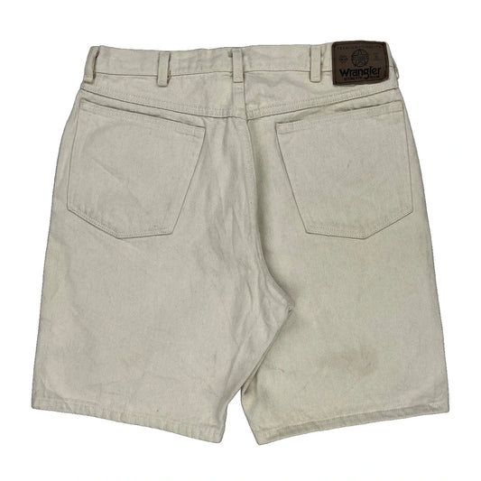 Wrangler Shorts - 32W 9L Beige Cotton