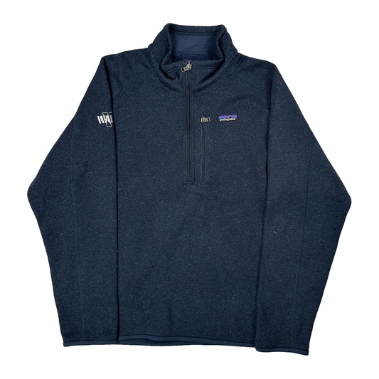Patagonia Fleece - Large Navy Polyester