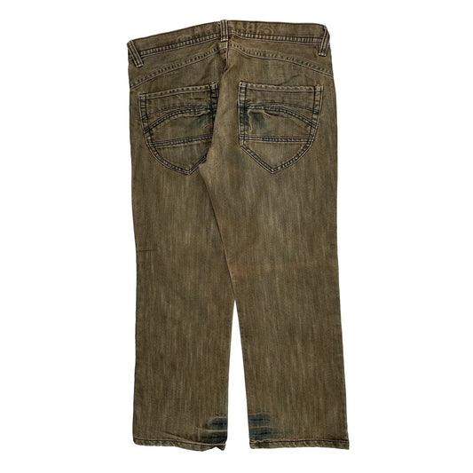 Decree Jeans - 36W 30L Brown Cotton