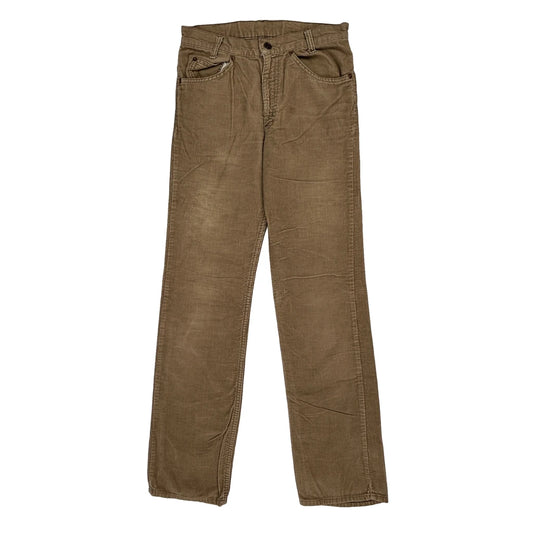 Levis Cord Trousers - 28W 30L Brown Corduroy