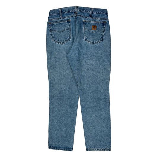 Carhartt Jeans - 35W 32L Blue Cotton